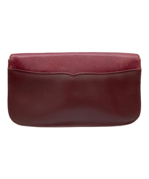 Cartier（カルティエ）Cartier (カルティエ) クラッチバッグ Cartier（カルティエ）　マストライン レッドの古着・服飾アイテム