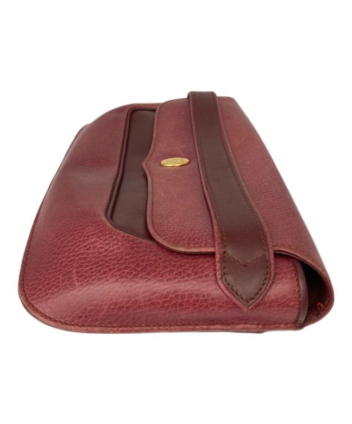 Cartier（カルティエ）Cartier (カルティエ) クラッチバッグ Cartier（カルティエ）　マストライン レッドの古着・服飾アイテム