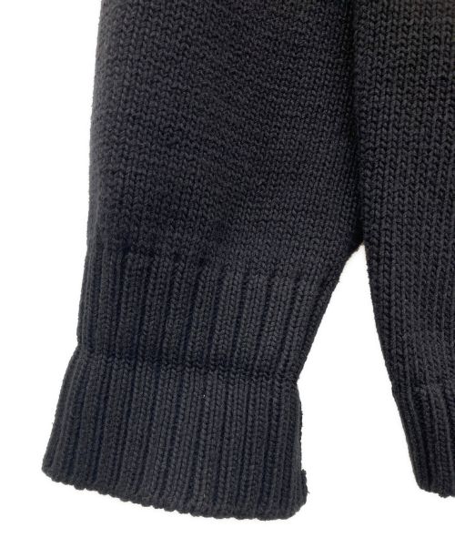 Yohji Yamamoto pour homme（ヨウジヤマモト プールオム）Yohji Yamamoto pour homme (ヨウジヤマモト プールオム) ハイネックニット ブラック サイズ:3の古着・服飾アイテム