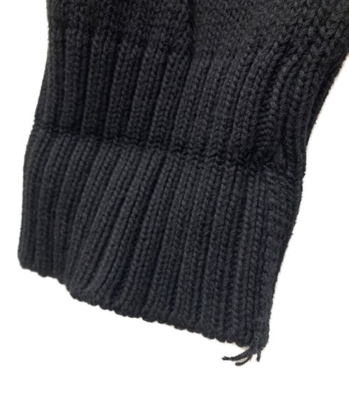 Yohji Yamamoto pour homme（ヨウジヤマモト プールオム）Yohji Yamamoto pour homme (ヨウジヤマモト プールオム) ハイネックニット ブラック サイズ:3の古着・服飾アイテム