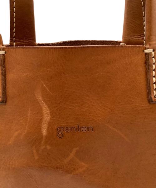genten（ゲンテン）genten (ゲンテン) アマーノ トートバッグ M　genten（ゲンテン） ブラウンの古着・服飾アイテム