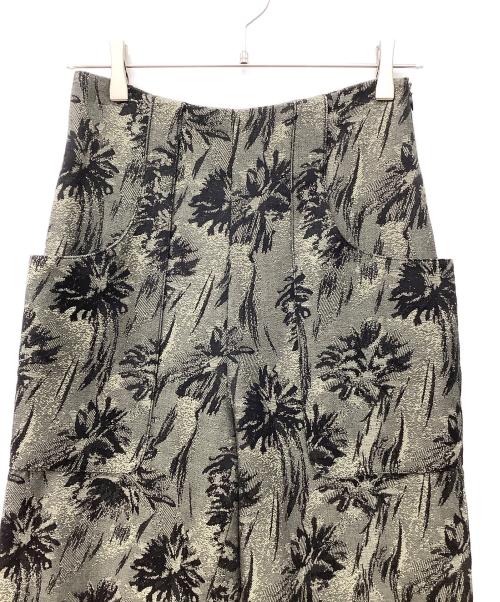 MIOSMOKEY（ミオズモーキー）MIOSMOKEY (ミオズモーキー) パッチポケットパンツ グレー×ブラック サイズ:36の古着・服飾アイテム