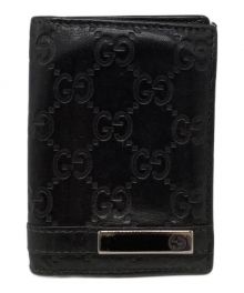 GUCCI（グッチ）の古着「カードケース　GUCCI（グッチ）　251856」｜ブラック