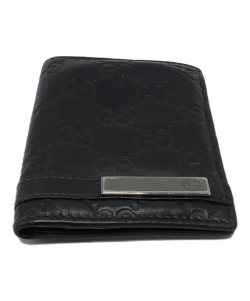 GUCCI（グッチ）GUCCI (グッチ) カードケース　GUCCI（グッチ）　251856 ブラックの古着・服飾アイテム