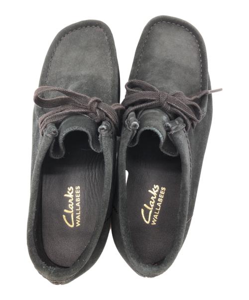 CLARKS（クラークス）CLARKS (クラークス) Clarks Wallabee EVO WP ブラック サイズ:24.5cmの古着・服飾アイテム