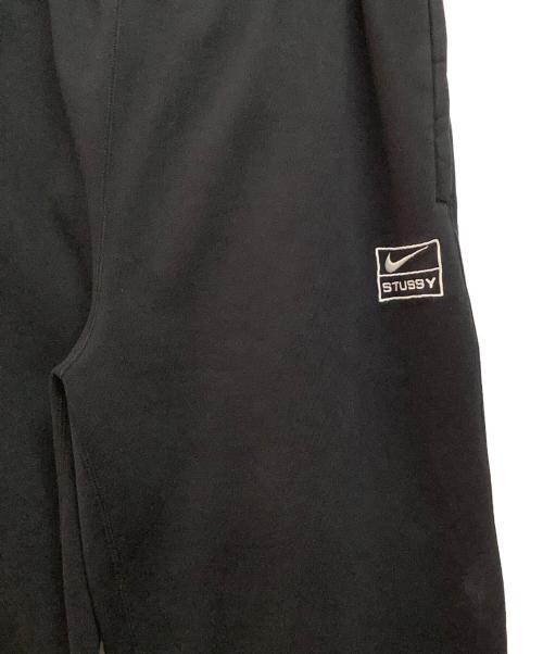 NIKE（ナイキ）NIKE (ナイキ) stussy (ステューシー) ウォッシュド パンツ ブラック サイズ:Lの古着・服飾アイテム