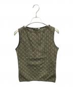 FENDIフェンディ）の古着「タンクトップ」｜オリーブ