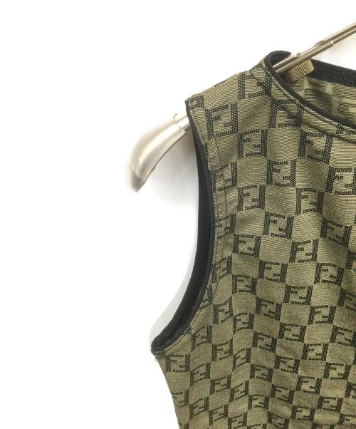 FENDI（フェンディ）FENDI (フェンディ) タンクトップ オリーブ サイズ:Mの古着・服飾アイテム
