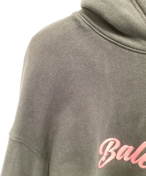 BALENCIAGA（バレンシアガ）BALENCIAGA (バレンシアガ) プルオーバーパーカー ブラック サイズ:Lの古着・服飾アイテム