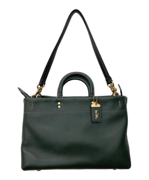COACH（コーチ）COACH (コーチ) 2WAYバッグ グリーンの古着・服飾アイテム