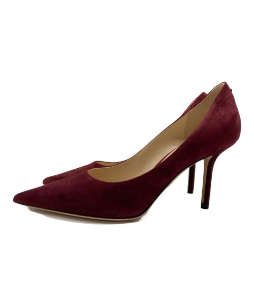 JIMMY CHOO（ジミーチュウ）JIMMY CHOO (ジミーチュウ) ヒールパンプス ボルドー サイズ:SIZE 37 未使用品の古着・服飾アイテム
