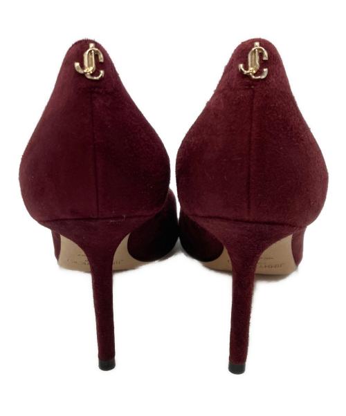 JIMMY CHOO（ジミーチュウ）JIMMY CHOO (ジミーチュウ) ヒールパンプス ボルドー サイズ:SIZE 37 未使用品の古着・服飾アイテム