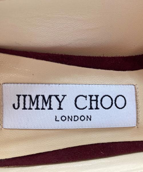 JIMMY CHOO（ジミーチュウ）JIMMY CHOO (ジミーチュウ) ヒールパンプス ボルドー サイズ:SIZE 37 未使用品の古着・服飾アイテム