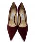 JIMMY CHOO (ジミーチュウ) ヒールパンプス ボルドー サイズ:SIZE 37 未使用品：25000円