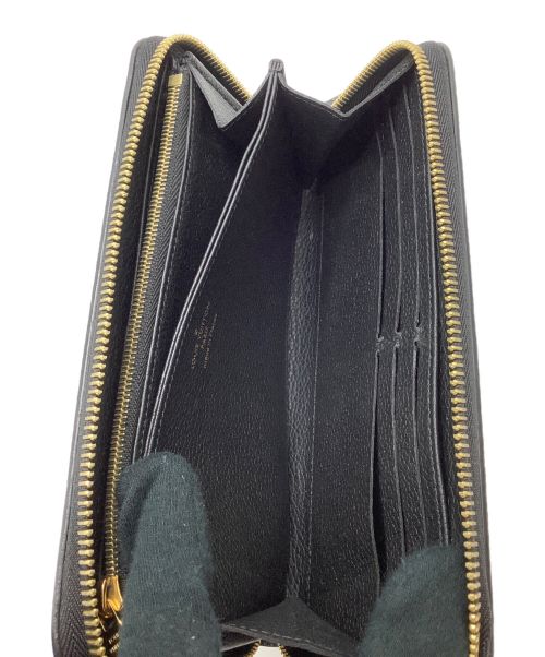 LOUIS VUITTON（ルイ ヴィトン）LOUIS VUITTON (ルイ ヴィトン) バイカラーモノグラムアンプラント ジッピーウォレット ブラックの古着・服飾アイテム