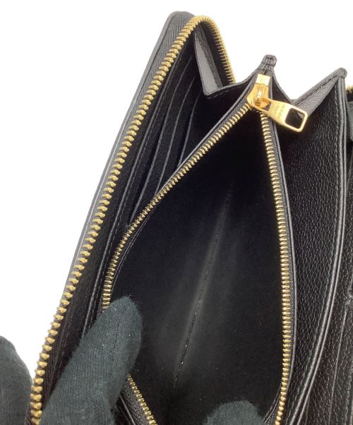 LOUIS VUITTON（ルイ ヴィトン）LOUIS VUITTON (ルイ ヴィトン) バイカラーモノグラムアンプラント ジッピーウォレット ブラックの古着・服飾アイテム