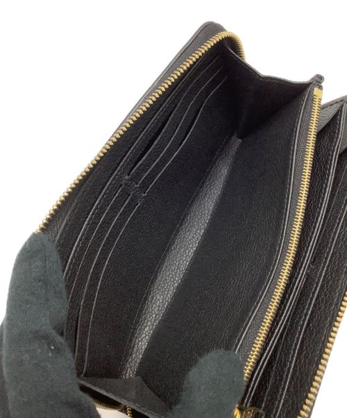 LOUIS VUITTON（ルイ ヴィトン）LOUIS VUITTON (ルイ ヴィトン) バイカラーモノグラムアンプラント ジッピーウォレット ブラックの古着・服飾アイテム