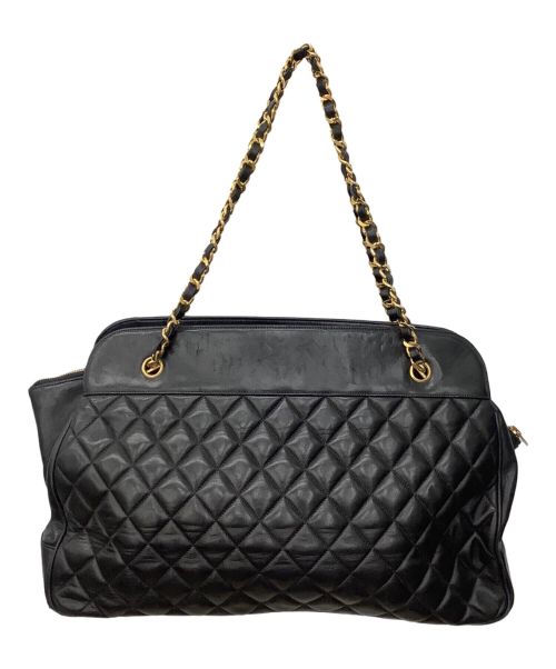 CHANEL（シャネル）CHANEL (シャネル) マトラッセ　CHANEL(シャネル)　 ブラックの古着・服飾アイテム