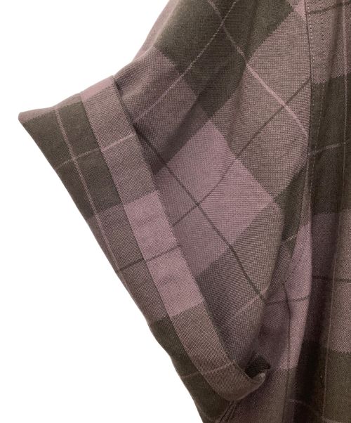 WACKO MARIA（ワコマリア）WACKO MARIA (ワコマリア) オンブレチェックオープンカラーシャツ パープル サイズ:Lの古着・服飾アイテム