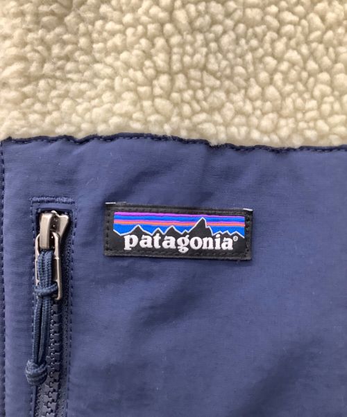 Patagonia（パタゴニア）Patagonia (パタゴニア) レトロXボマージャケット ベージュ×ネイビー サイズ:Sの古着・服飾アイテム