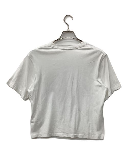 MONCLER（モンクレール）MONCLER (モンクレール) カットソー ホワイト サイズ:XSの古着・服飾アイテム
