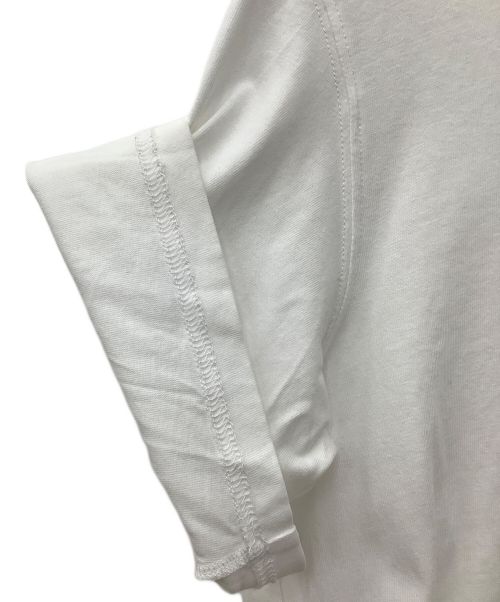 MONCLER（モンクレール）MONCLER (モンクレール) カットソー ホワイト サイズ:XSの古着・服飾アイテム