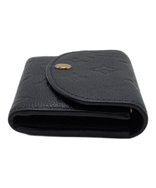 LOUIS VUITTON（ルイ ヴィトン）LOUIS VUITTON (ルイ ヴィトン) ポルトモネ・ロザリ ブラックの古着・服飾アイテム