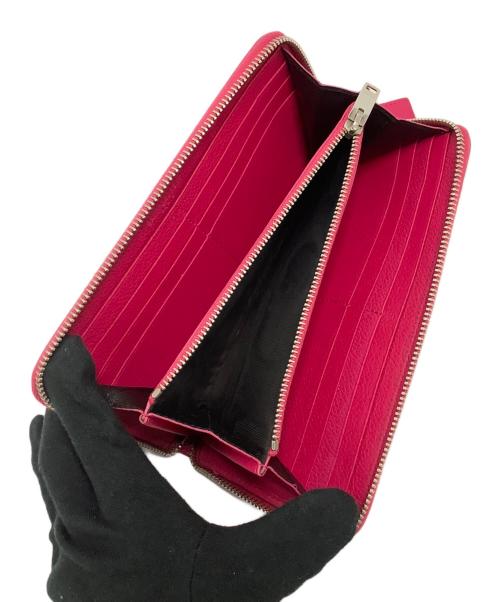 Saint Laurent Paris（サンローランパリ）Saint Laurent Paris (サンローランパリ) 長財布 ピンクの古着・服飾アイテム