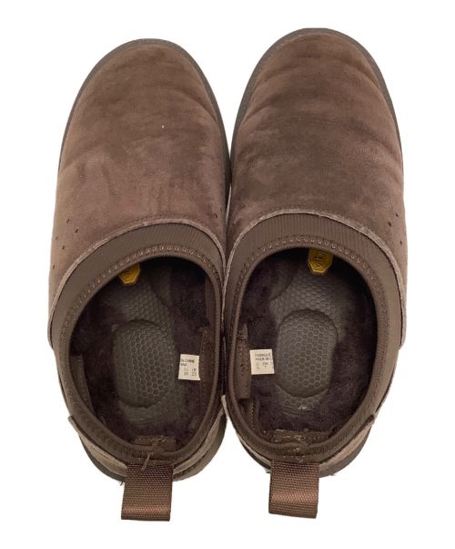 suicoke（スイコック）suicoke (スイコック) ムートンサボシューズ ブラウン サイズ:US5の古着・服飾アイテム