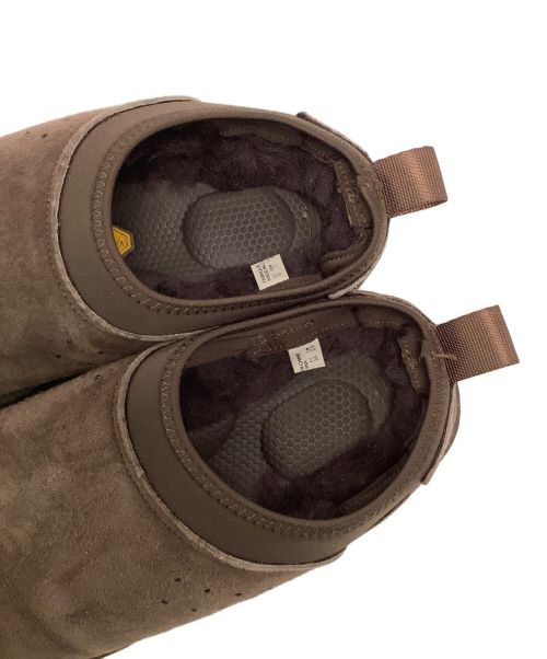 suicoke（スイコック）suicoke (スイコック) ムートンサボシューズ ブラウン サイズ:US5の古着・服飾アイテム