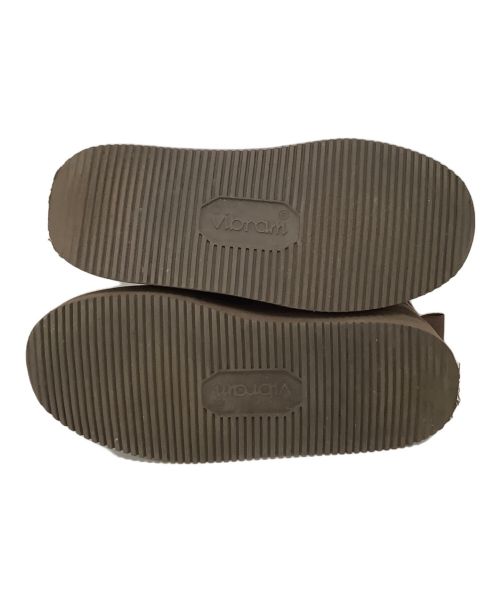suicoke（スイコック）suicoke (スイコック) ムートンサボシューズ ブラウン サイズ:US5の古着・服飾アイテム