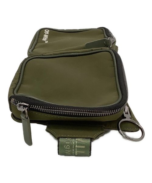 OFFWHITE（オフホワイト）OFFWHITE (オフホワイト) クロスボディベルトバッグ オリーブの古着・服飾アイテム