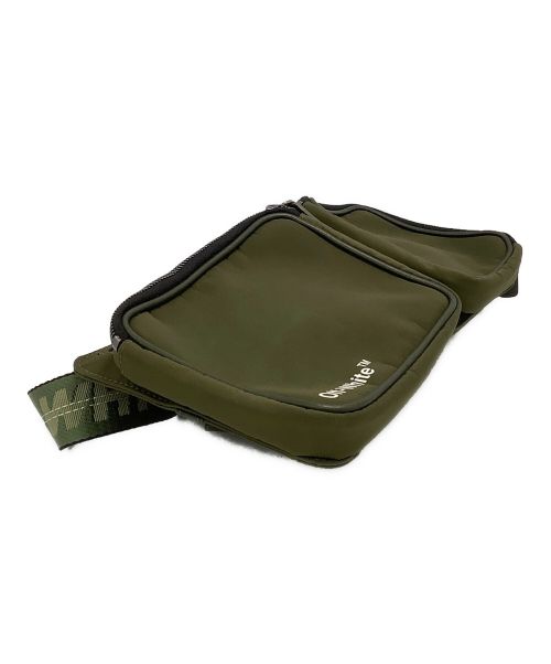 OFFWHITE（オフホワイト）OFFWHITE (オフホワイト) クロスボディベルトバッグ オリーブの古着・服飾アイテム