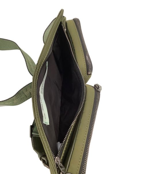 OFFWHITE（オフホワイト）OFFWHITE (オフホワイト) クロスボディベルトバッグ オリーブの古着・服飾アイテム