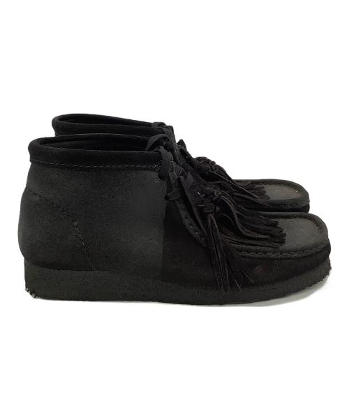 CLARKS（クラークス）CLARKS (クラークス) Wallabee Boots ブラック サイズ:25.5の古着・服飾アイテム
