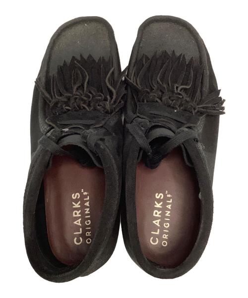 CLARKS（クラークス）CLARKS (クラークス) Wallabee Boots ブラック サイズ:25.5の古着・服飾アイテム