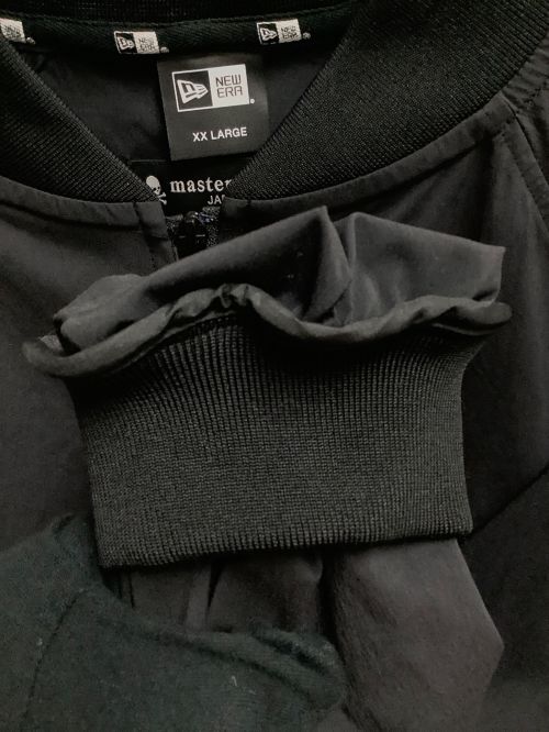 New Era（ニューエラ）New Era (ニューエラ) Mastermind JAPAN (マスターマインド ジャパン) ボンバージャケット ブラック サイズ:SIZE XXLの古着・服飾アイテム