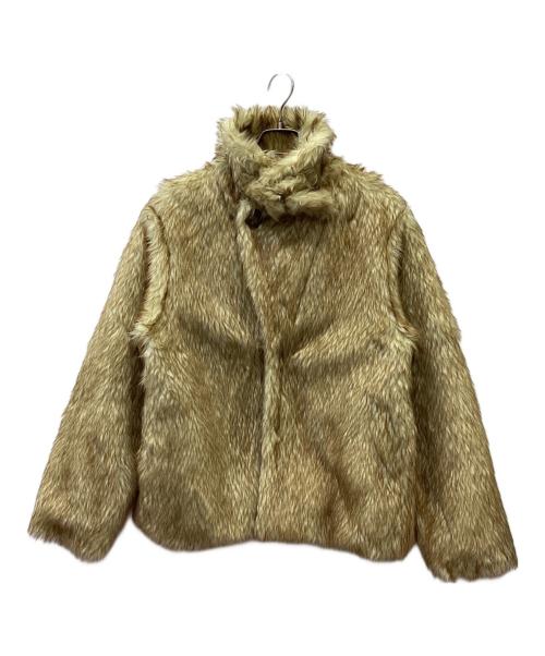 ACLENT（アクレント）ACLENT (アクレント) ファージャケット ベージュ サイズ:Fの古着・服飾アイテム
