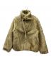 中古・古着 ACLENT (アクレント) ファージャケット ベージュ サイズ:F：22000円