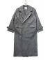 ACLENT（アクレント）の古着「チェスターロングコート」｜グレー