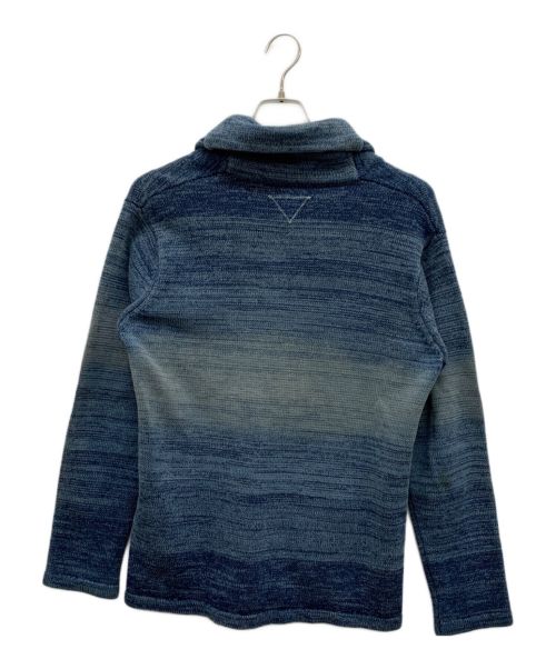 Ron Herman（ロンハーマン）Ron Herman (ロンハーマン) ショールカラーカーディガン ブルー サイズ:Mの古着・服飾アイテム