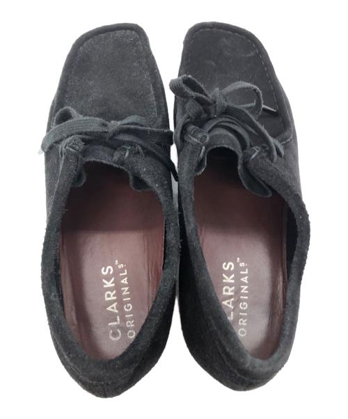 CLARKS ORIGINALS（クラークス オリジナルズ）Clarks Originals (クラークス オリジナルズ) ワラビーブーツ ブラック サイズ:26.5cmの古着・服飾アイテム