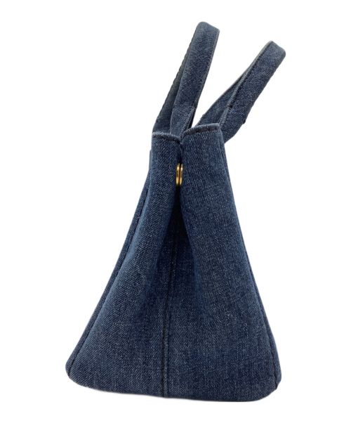 PRADA（プラダ）PRADA (プラダ) カナパデニムトートバッグ インディゴの古着・服飾アイテム