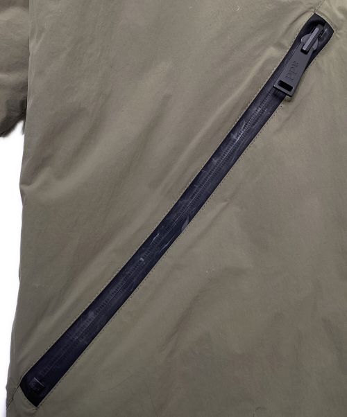 add（エーディーディー）ADD (エーディーディー) ナイロンジャケット オリーブ サイズ:50の古着・服飾アイテム