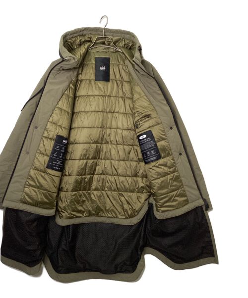 add（エーディーディー）ADD (エーディーディー) ナイロンジャケット オリーブ サイズ:50の古着・服飾アイテム