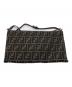 FENDI (フェンディ) ズッカ　ショルダーバッグ ブラウン×ブラック：27000円
