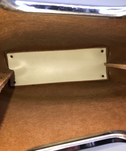 HENDER SCHEME（エンダースキーマ）HENDER SCHEME (エンダースキーマ) ハンドバッグ ASSEMBLE DISC BAG EP アッセンブル・ディスク バッグ ベージュの古着・服飾アイテム