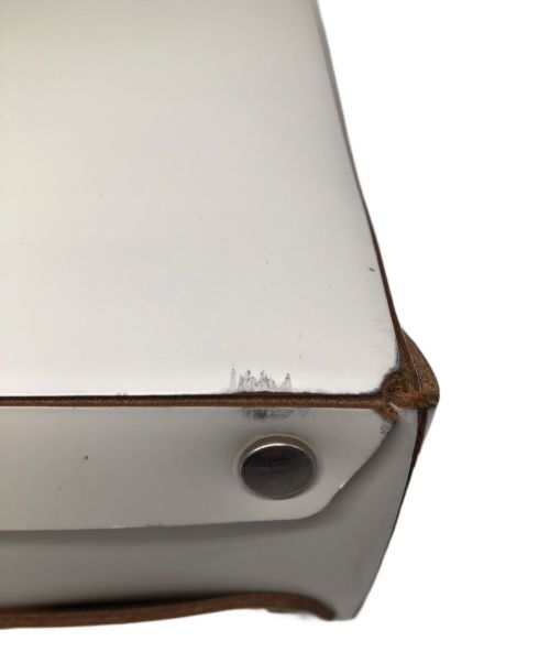 HENDER SCHEME（エンダースキーマ）HENDER SCHEME (エンダースキーマ) ハンドバッグ ASSEMBLE DISC BAG EP アッセンブル・ディスク バッグ ベージュの古着・服飾アイテム