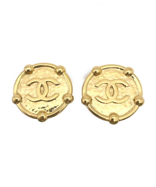 CHANEL（シャネル）CHANEL (シャネル) ヴィンテージココマークイヤリング ゴールド サイズ:-の古着・服飾アイテム
