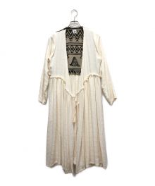 YuumiARIA（ユウミアリア）の古着「ガウンコート」｜ベージュ